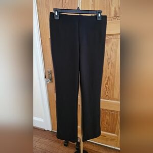 Legacy Blk Textured Elastic Pull on Flat Front pants Size Small